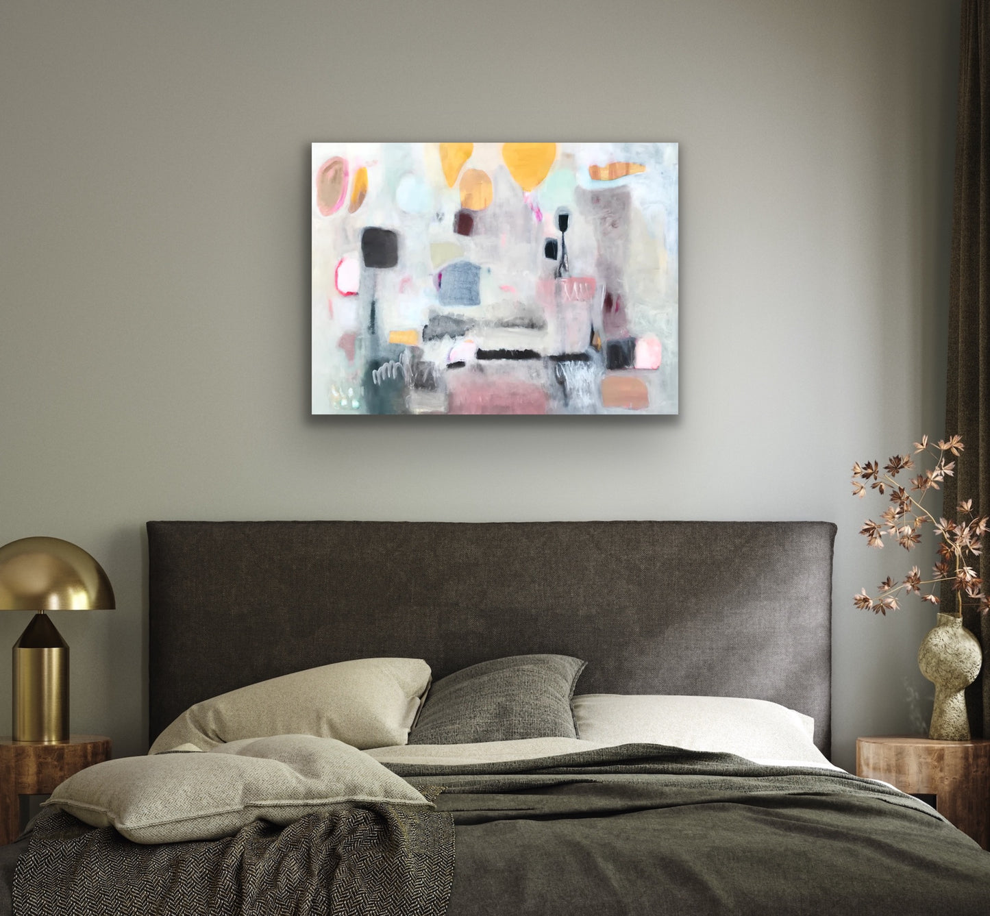 Hot Air Balloons - Original Painting on Canvas - 30 x 40 inches