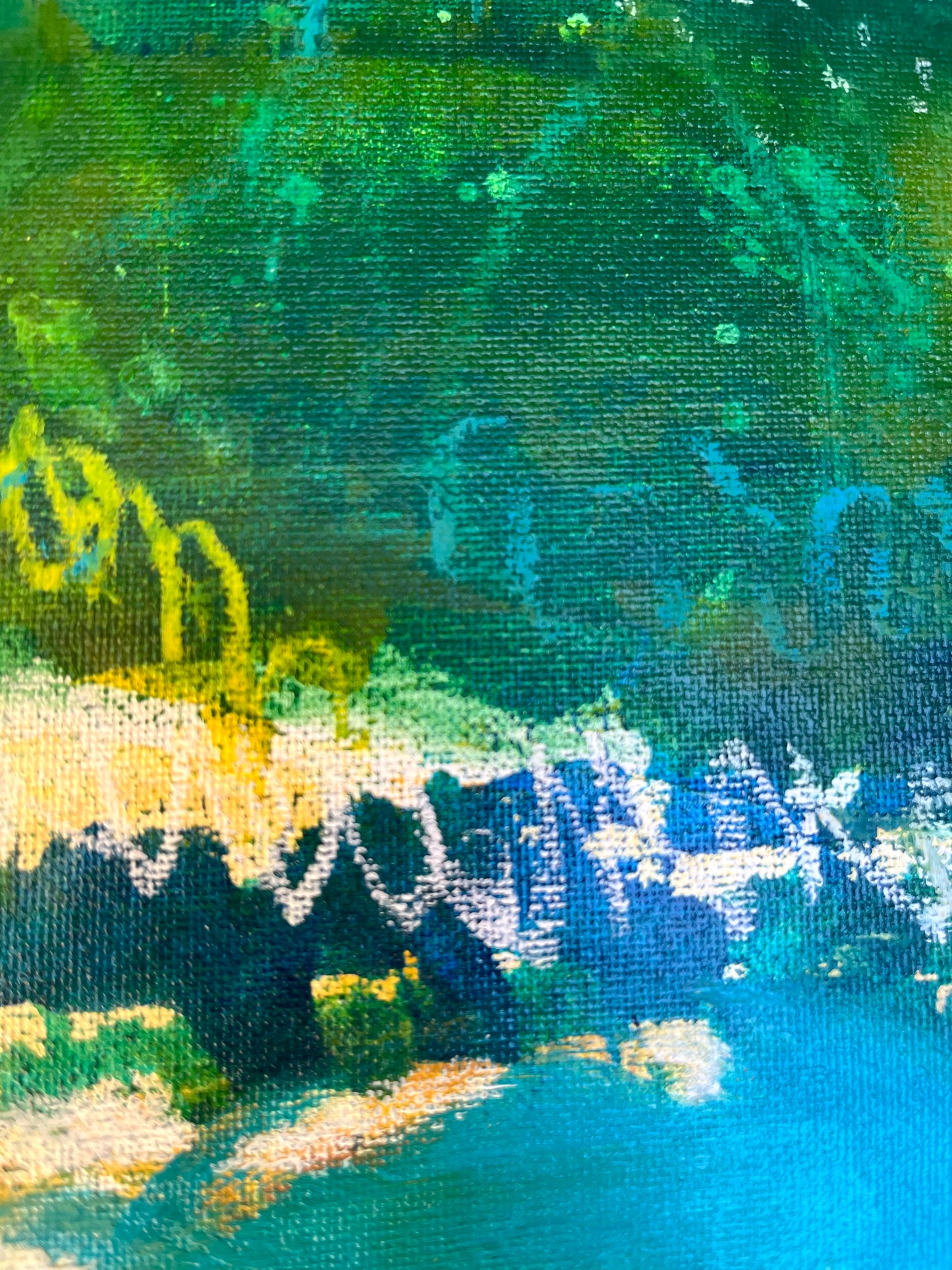 Debut - 14 x 14 inches - Original Painting on Canvas - The Taylor Swift Collection