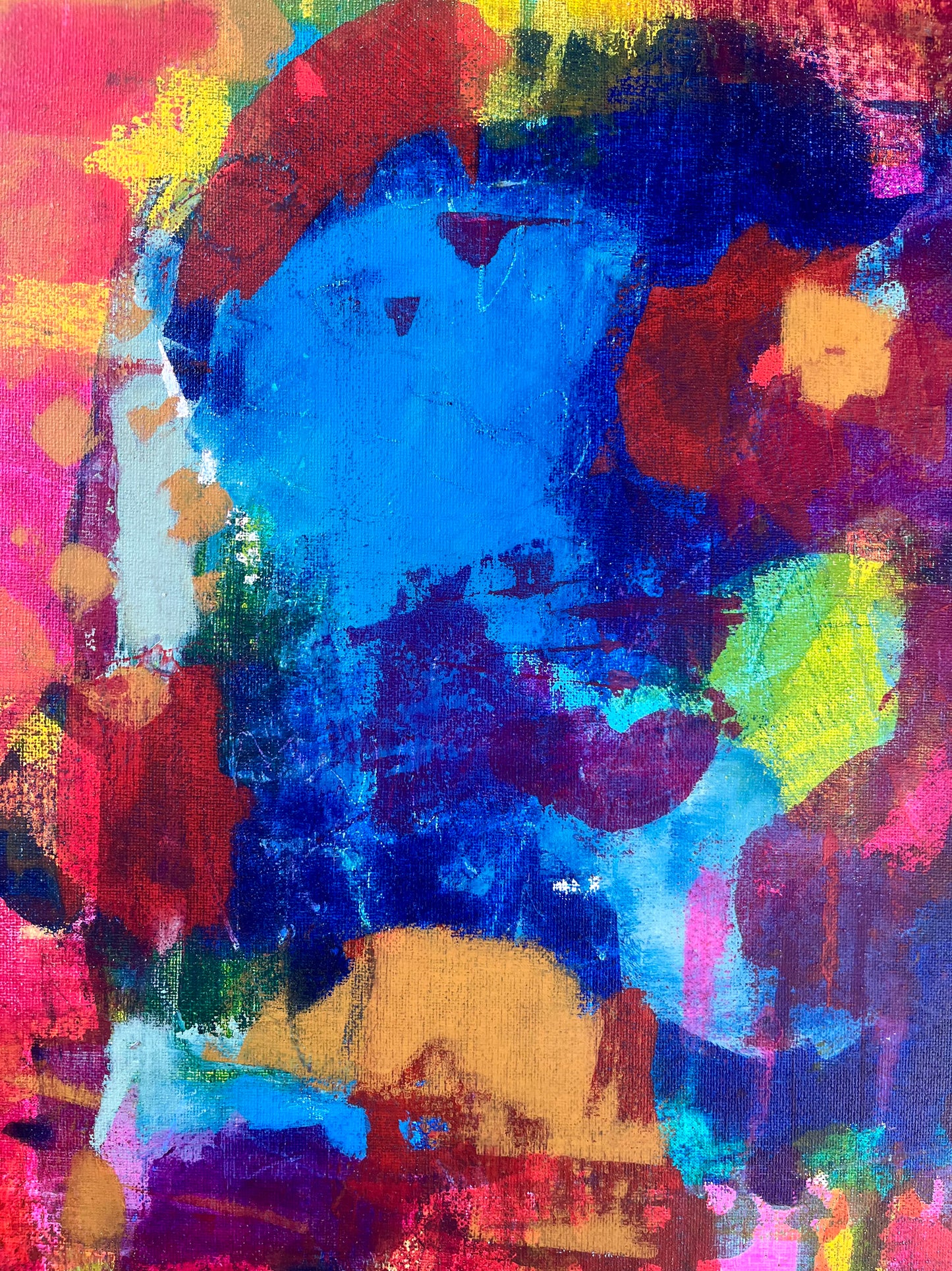 Blend - Original Painting on Canvas - 16 x 20 inches - Tapestry Collection