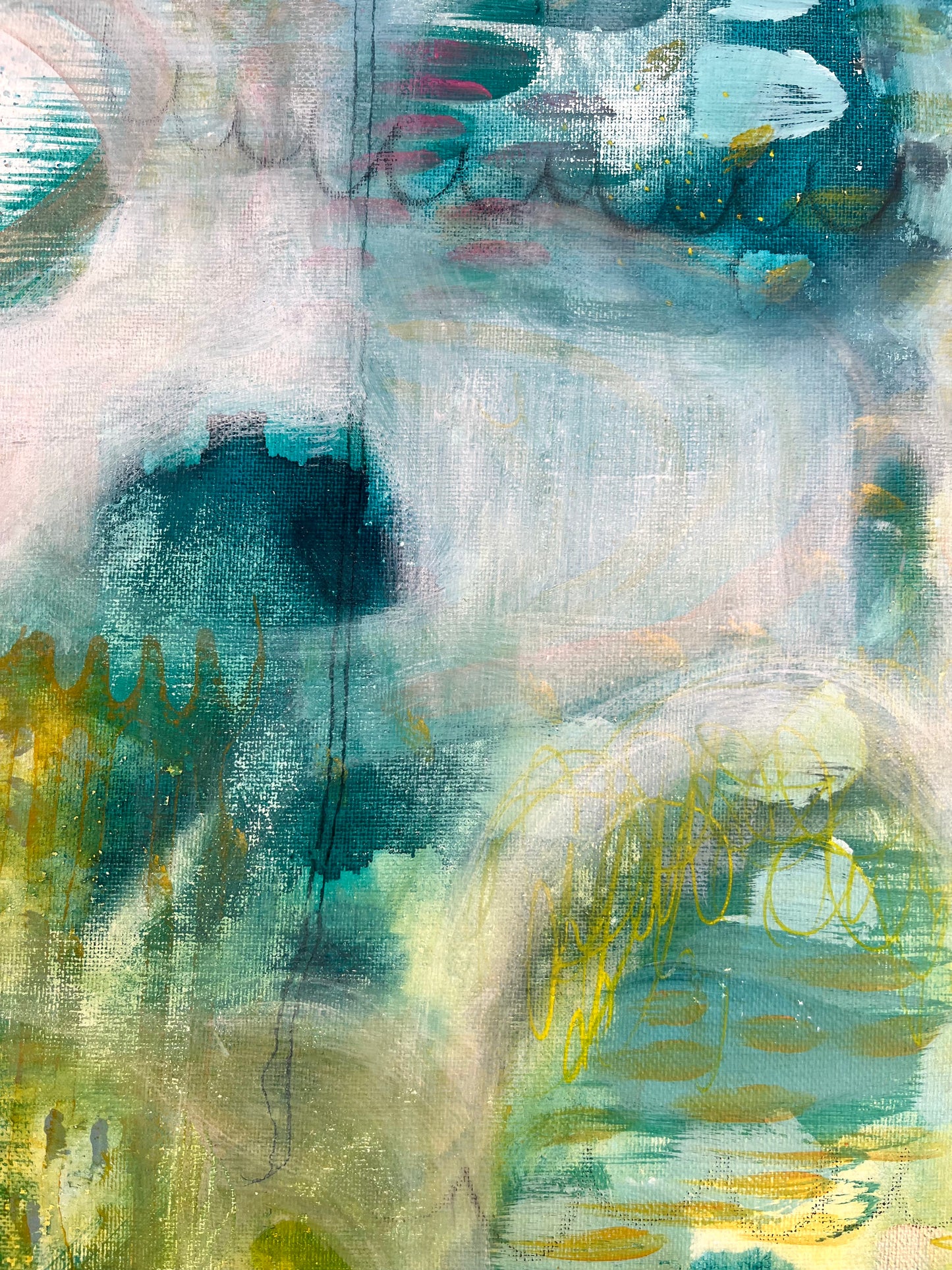 Ocean Dreaming - Original Painting on Canvas - 16 x 20 inches