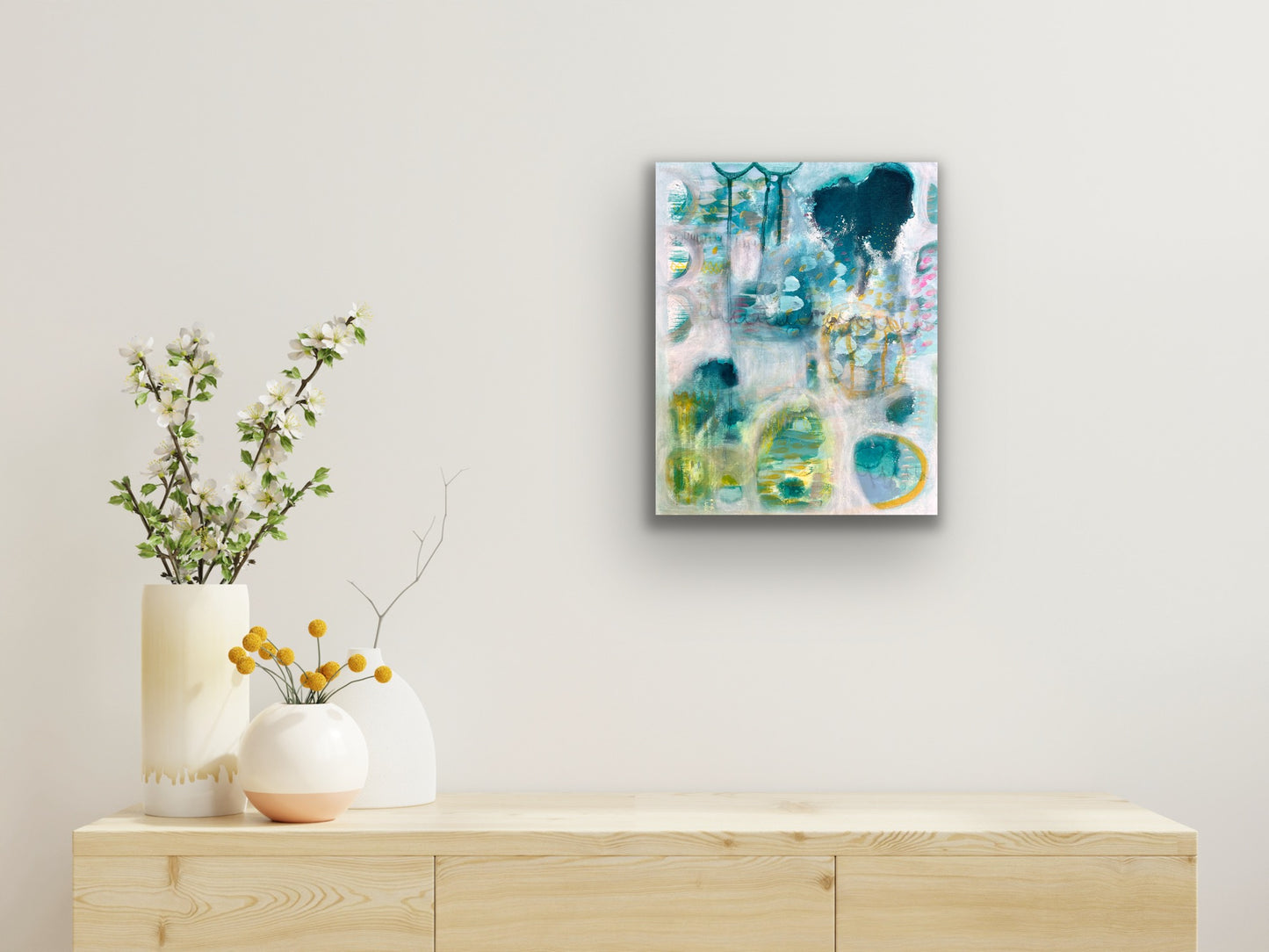 Ocean Dreaming - Original Painting on Canvas - 16 x 20 inches