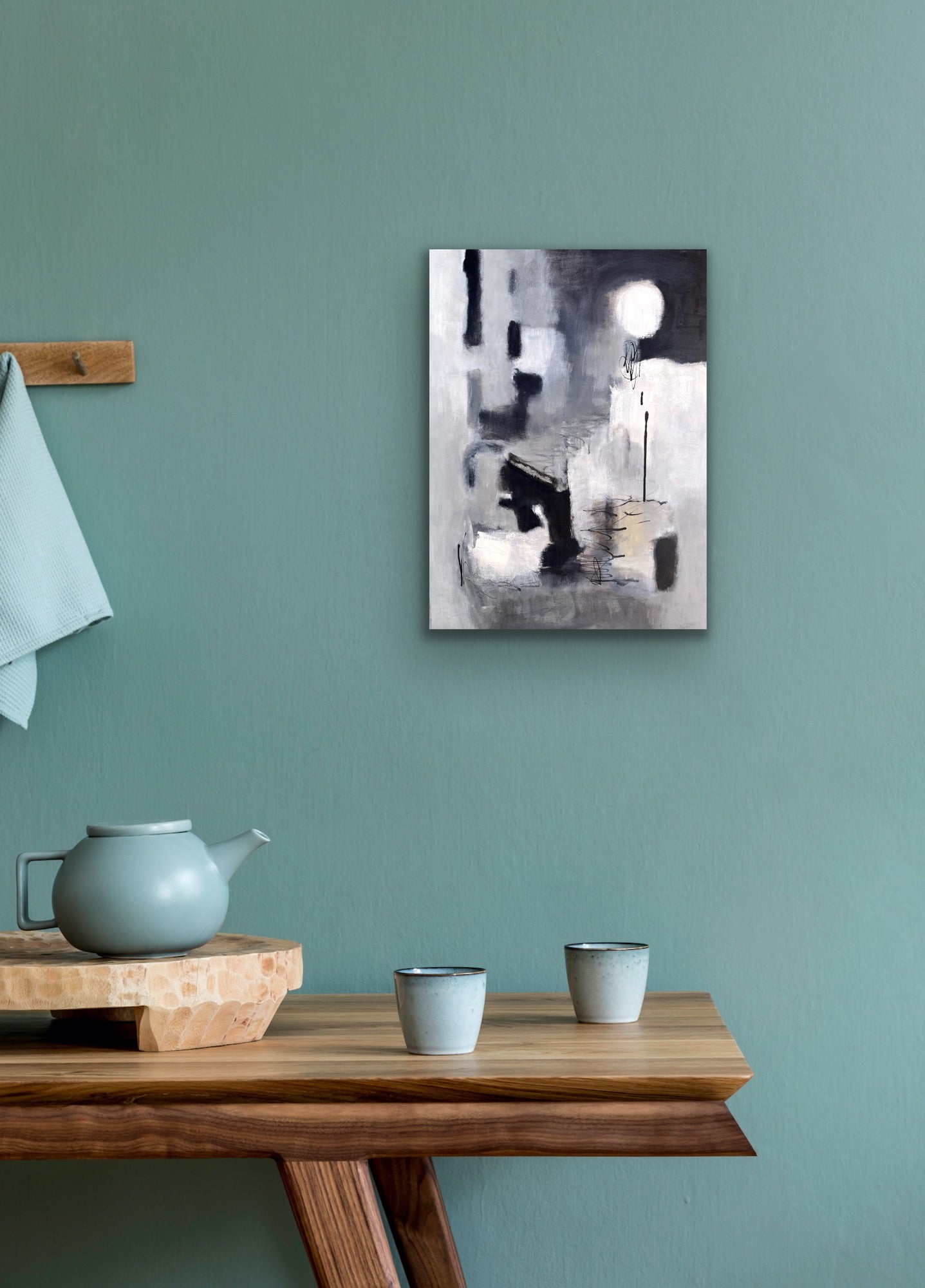 Moonshadow - Original Painting on Canvas - 18 x 24 inches