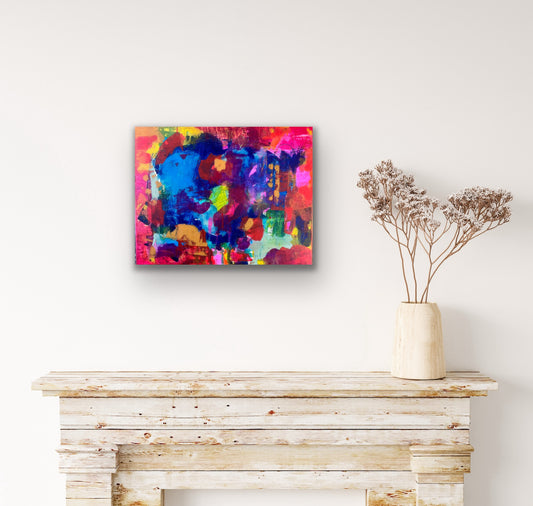 Blend - Original Painting on Canvas - 16 x 20 inches - Tapestry Collection