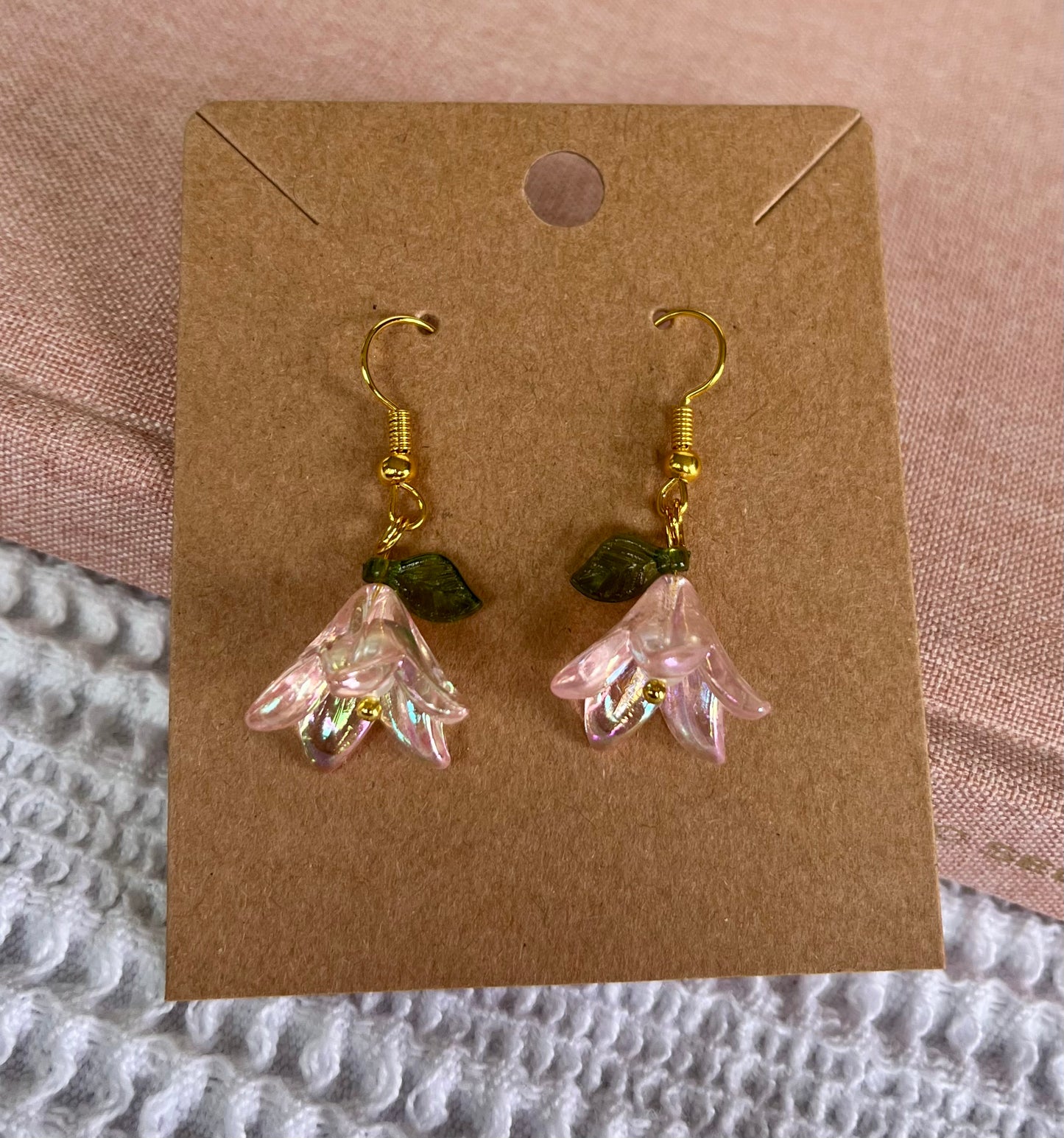 Flower Drop Earrings - Choose One Style