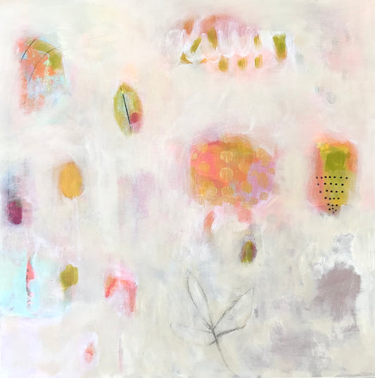 Pause - 12 x 12 inches
